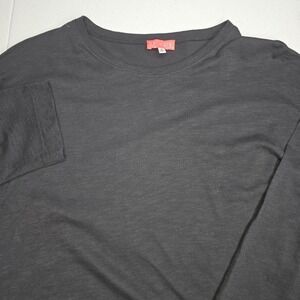 TOP LIGNE Women's Size Medium Top Black‎ 3/4 Sleeves -1371